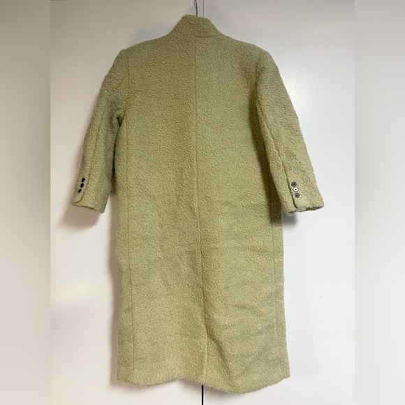 Kkco Cord Moss Coat Longline Wool Blend In Dried Eucalyptus Women Sz S NEW $650 - Picture 10 of 16